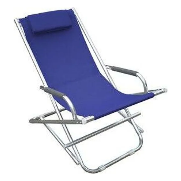 Sedia Sdraio Playa in Alluminio Blu – cod. CPD14572