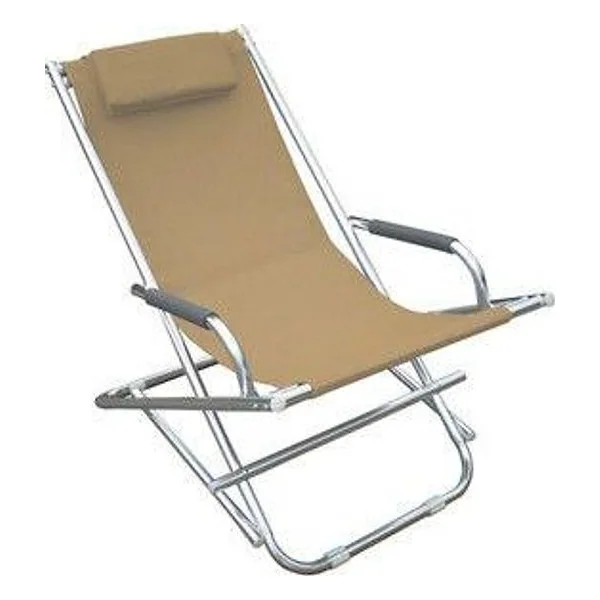 Sedia Sdraio Playa in Alluminio Tortora – cod. CPD500906