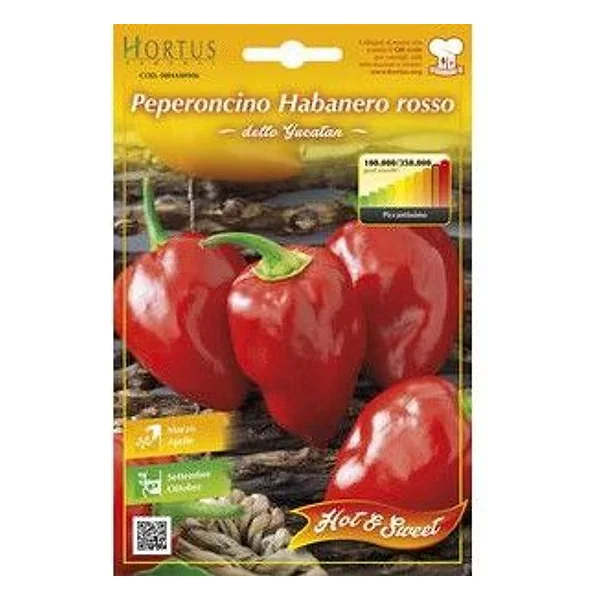 Semi Orto Peperoncino Habanero Rosso – cod. CPD76575