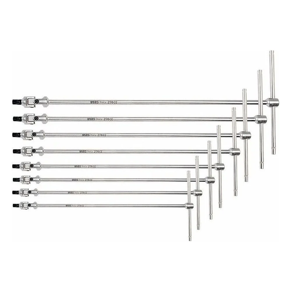Serie di 8 Chiavi per Viti con Impronta Torx 273 CTX/SE8 Usag – cod. U02730065