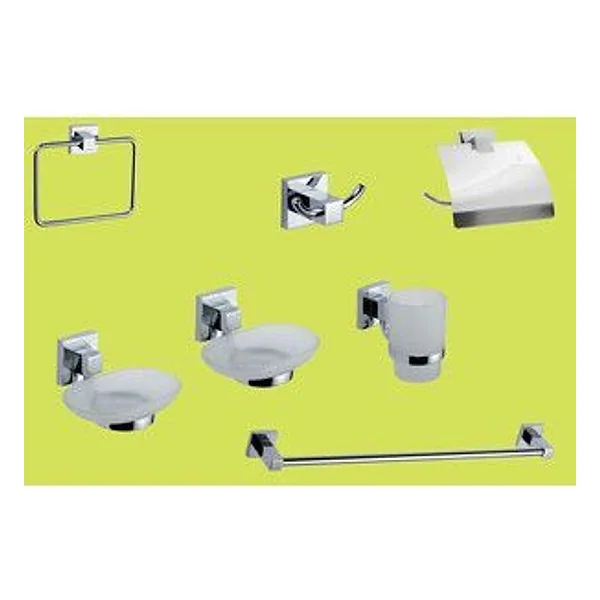Serie Bagno Geo Cromo 7 PZ – cod. CPD41123