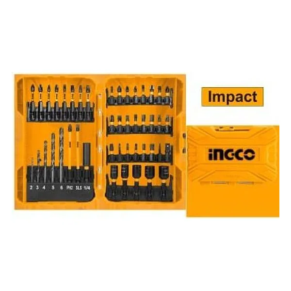 Set 45PZ Bit e Cacciavite Impact BL Ingco – cod. INCAKDL24502