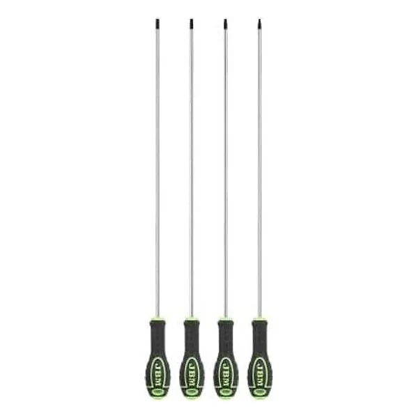Set di 4 Cacciaviti Torx Extra Lunghi JBM – cod. JBM54684
