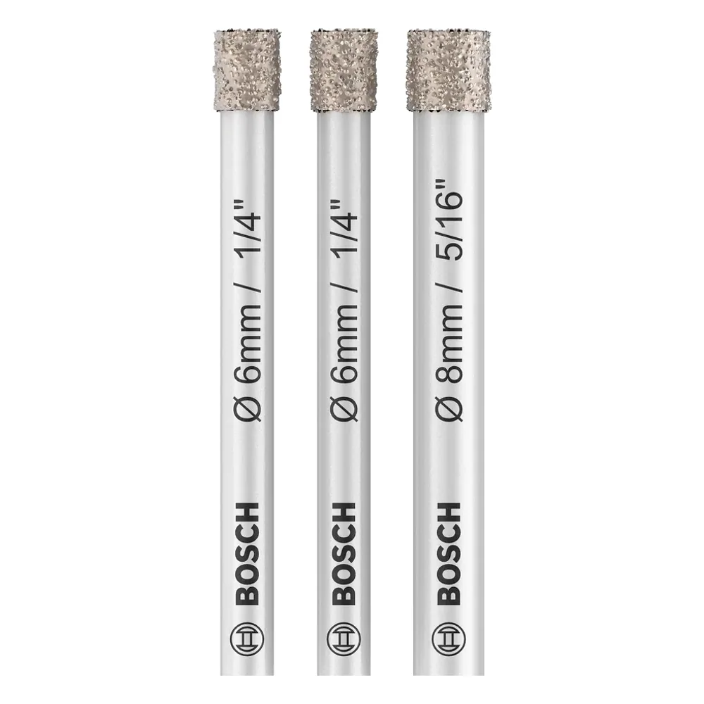 Set di punte PRO Ceramic dry, 6; 6; 8x66; 66; 66 mm – cod. BOS2607011626