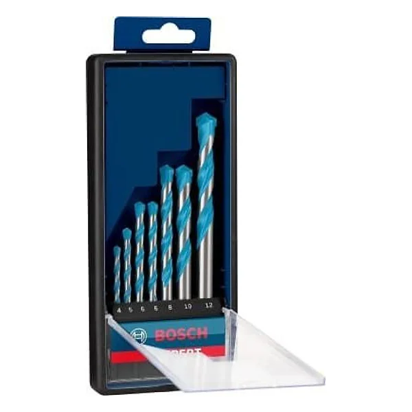 Set Robust Line punte universali CYL-9 Multi Construction 4-12 mm, 7 pz – cod. BOS2608900647