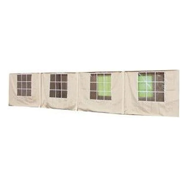 Set Teli Laterali per Gazebo Big Royal Bianco – cod. CPD10310