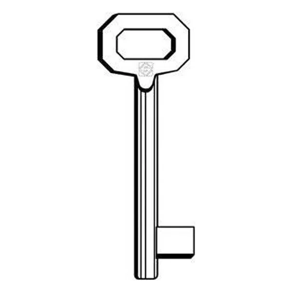Silca 5011 Chiave Patent Passepartout Media Ottone – cod. CPD25653