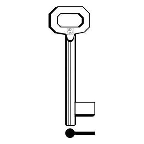 Silca 5012 Chiave Patent Passepartout Lunga Ottone – cod. CPD25654
