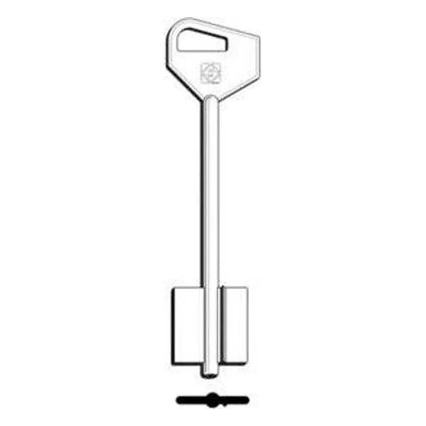 Silca 5A4 Chiave Doppia Mappa Ottone – cod. CPD501590