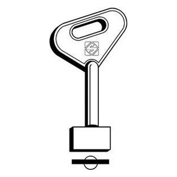 Silca 5AU1 Chiave Pompa Ottone – cod. CPD25364