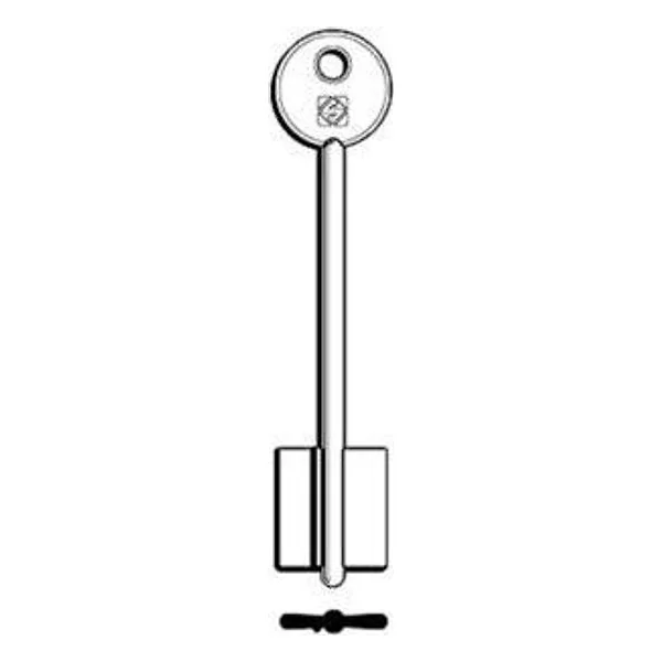 Silca 5AU9 Chiave Doppia Mappa Ottone – cod. CPD501596