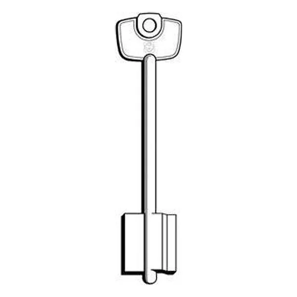 Silca 5C6 Chiave Doppia Mappa Ottone – cod. CPD25384