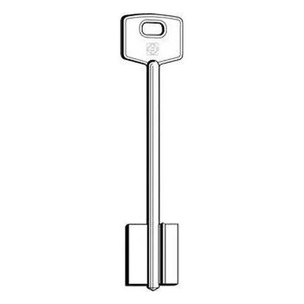 Silca 5CC2 Chiave Doppia Mappa Ottone – cod. CPD25389