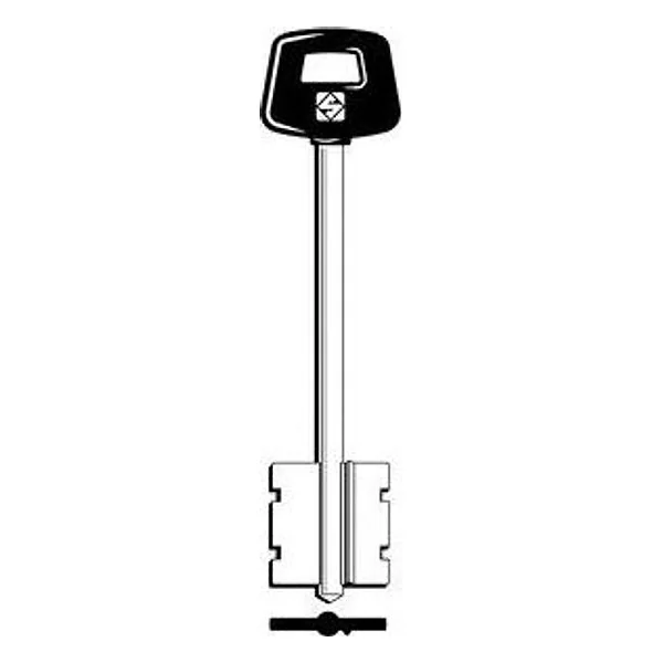 Silca 5CS12P Chiave Doppia Mappa Ottone – cod. CPD10711