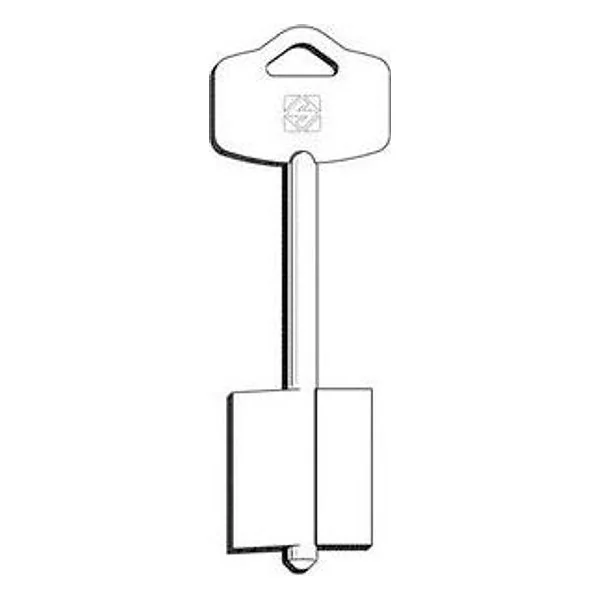 Silca 5EY20 Chiave Doppia Mappa Ottone – cod. CPD36776