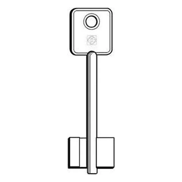 Silca 5ID3 Chiave Doppia Mappa Ottone – cod. CPD7628