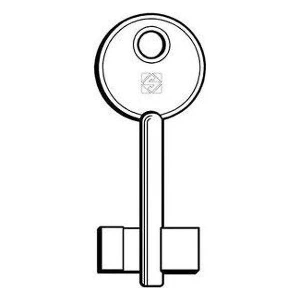Silca 5ID5 Chiave Doppia Mappa Ottone – cod. CPD25396