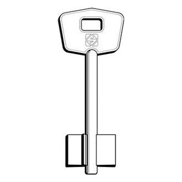 Silca 5MT3 Chiave Doppia Mappa Ottone – cod. CPD36764