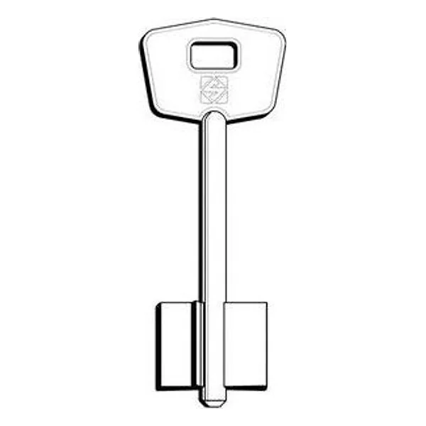 Silca 5MT7 Chiave Doppia Mappa Ottone – cod. CPD36765