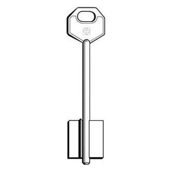 Silca 5MT9 Chiave Doppia Mappa Ottone – cod. CPD36766