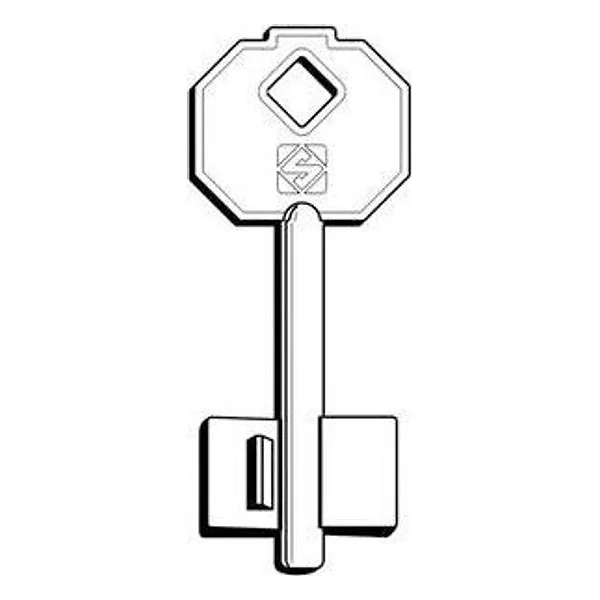 Silca 5PF1 Chiave Doppia Mappa Ottone – cod. CPD37289