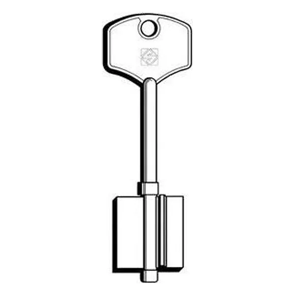 Silca 5PT2 Chiave Doppia Mappa Ottone – cod. CPD25607