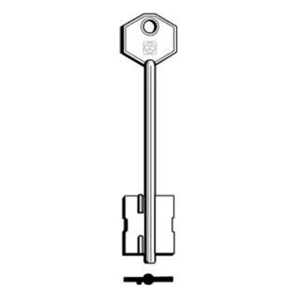 Silca 5PT7 Chiave Doppia Mappa Ottone – cod. CPD501617