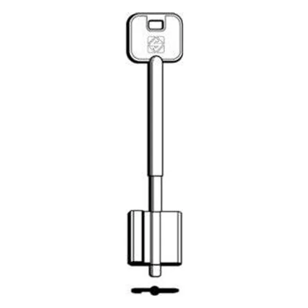 Silca 5R11 Chiave Doppia Mappa Ottone – cod. CPD501618