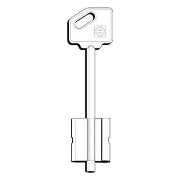 Silca 5R14 Chiave Doppia Mappa Ottone – cod. CPD25670