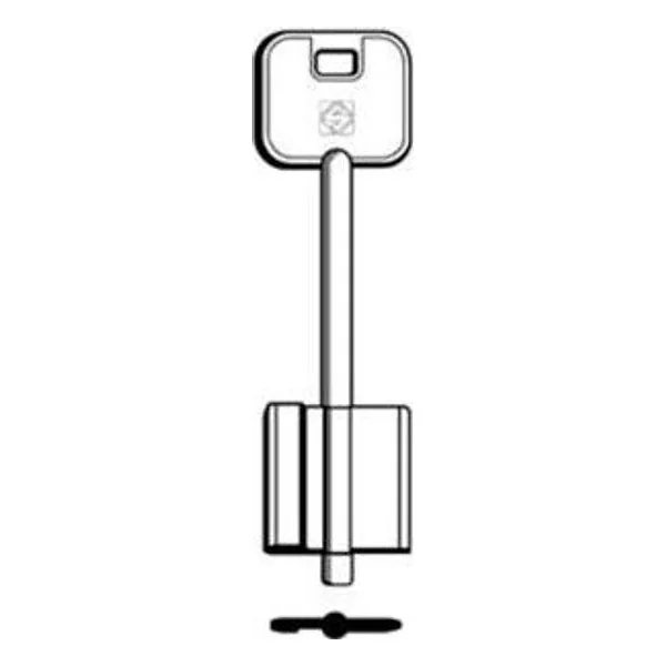 Silca 5R3 Chiave Doppia Mappa Ottone – cod. CPD501619