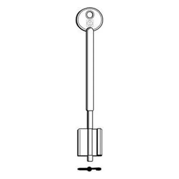 Silca 5R6 Chiave Doppia Mappa Ottone – cod. CPD501620
