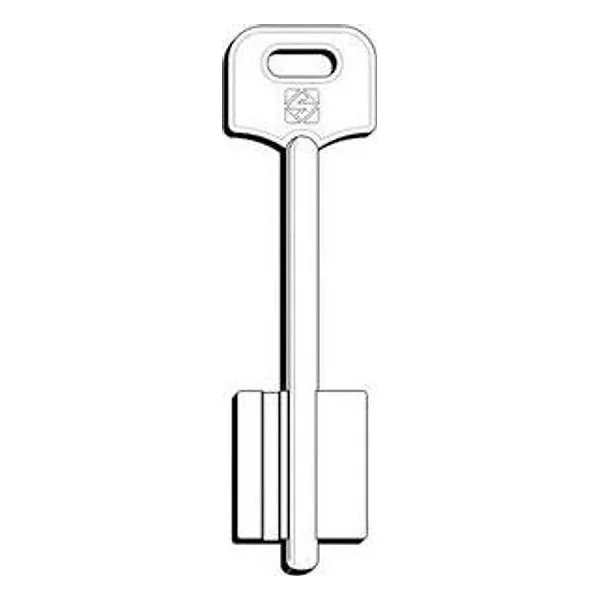 Silca 5SAS3 Chiave Doppia Mappa Ottone – cod. CPD11807