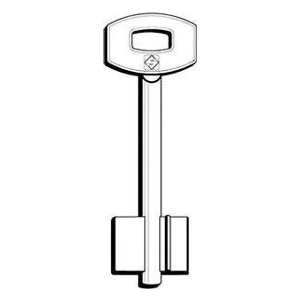 Silca 5SCM6 Chiave Doppia Mappa Ottone – cod. CPD125