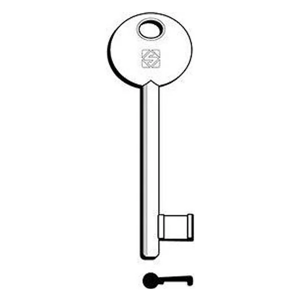 Silca 6P3S Chiave Patent Disp Nichelata – cod. CPD40291