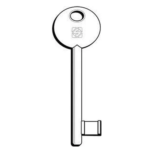 Silca 6P3S Chiave Patent Disp Ottonata – cod. CPD40287