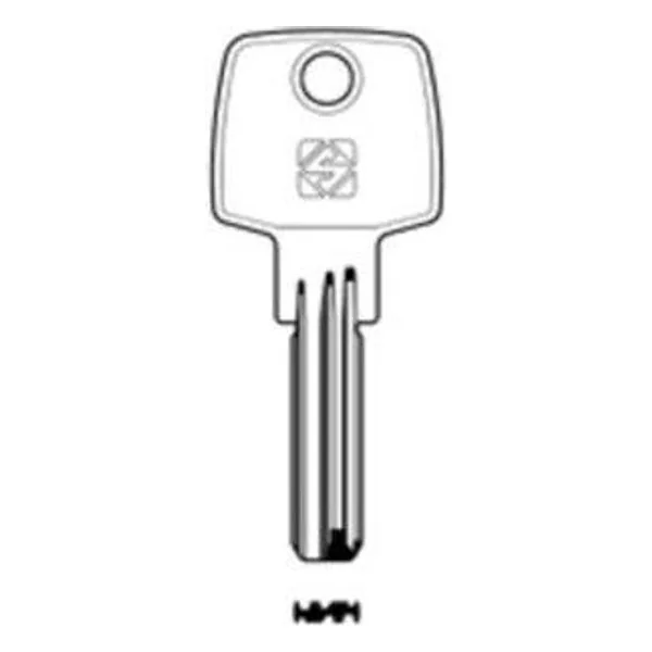 Silca AB40 Chiave Punzonata Ottone – cod. CPD501639