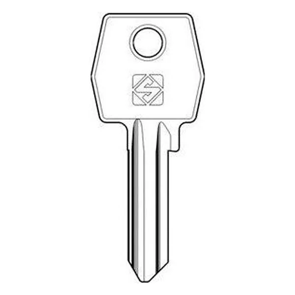 Silca AGB1R Chiave Profilo Acciaio – cod. CPD12169