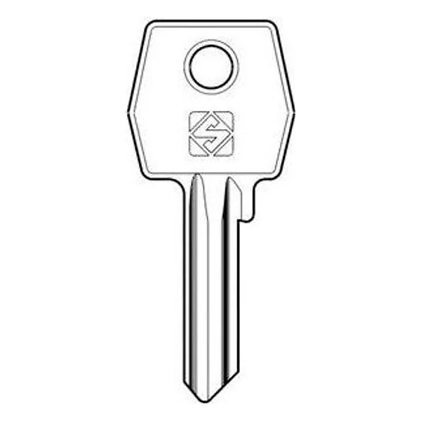 Silca AGB3R Chiave Profilo Ottone – cod. CPD25327