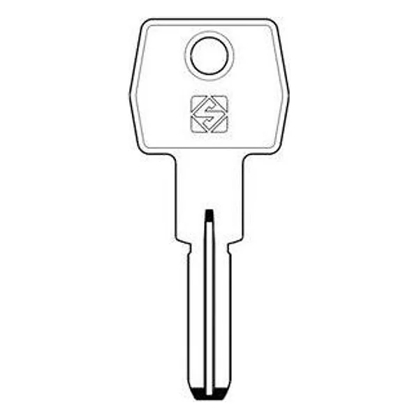 Silca AGB5 Chiave Punzonata Ottone – cod. CPD192