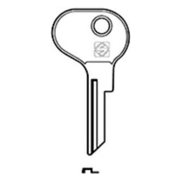 Silca BH4 Chiave Auto Acciaio – cod. CPD501649