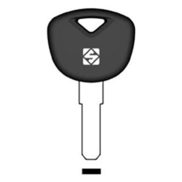 Silca BW9TE Chiave Transponder Vuota Ottone – cod. CPD501651