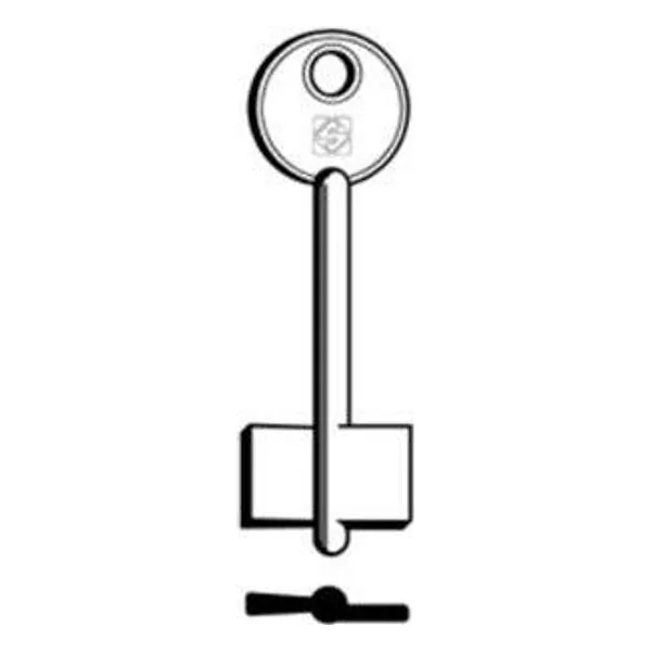 Silca C Chiave Doppia Mappa Ottone – cod. CPD501652