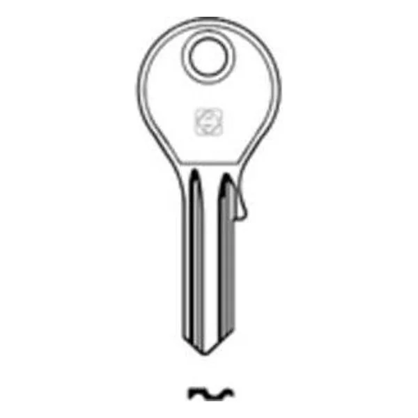 Silca CAF1 Chiave Profilo Ottone – cod. CPD501656