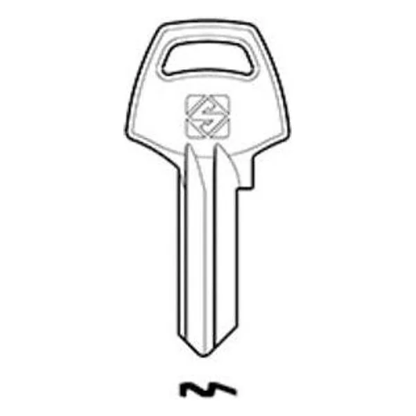 Silca CB3 Chiave Profilo Ottone – cod. CPD12114