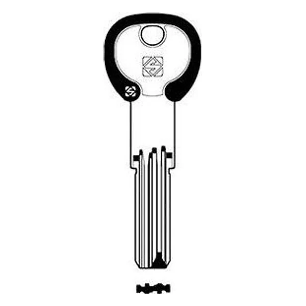 Silca CB97DZ Chiave Punzonata Silky Ottone – cod. CPD3338