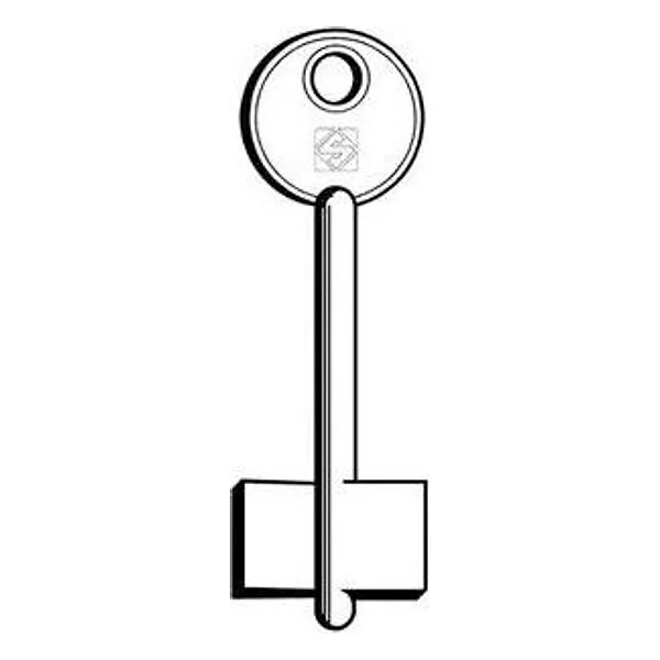 Silca CC Chiave Doppia Mappa Ottone – cod. CPD25369