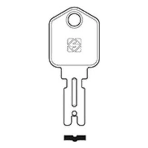 Silca CFT1 Chiave Auto Acciaio – cod. CPD502169