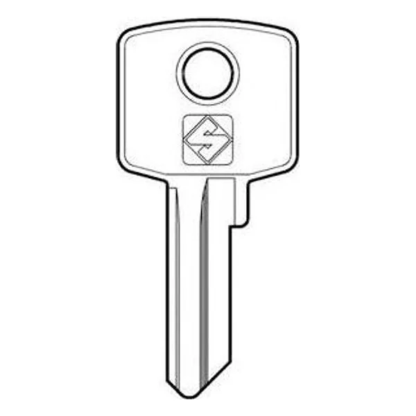 Silca CIS2 Chiave Profilo Acciaio – cod. CPD12194