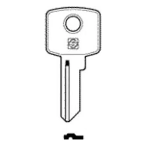 Silca CIS4R Chiave Profilo Ottone – cod. CPD501668