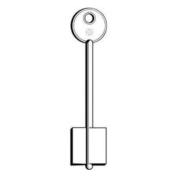 Silca cl Chiave Doppia Mappa Ottone – cod. CPD12581